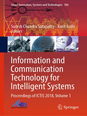 cover image of Information and Communication Technology for Intelligent Systems